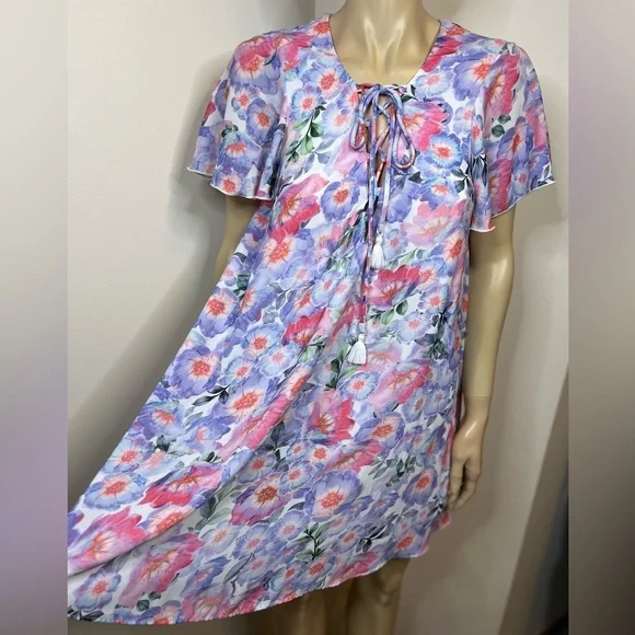 Show Me Your MuMu Floral Dress Tassle Tie - Picture 6 of 13